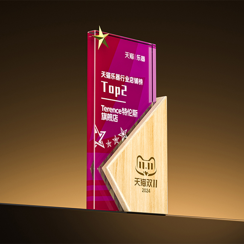 品牌喜訊丨TERENCE特倫斯榮登2024天貓雙榜 —— 天貓雙十一樂器行業店鋪榜TOP2和天貓618年中狂歡節樂器品牌TOP10